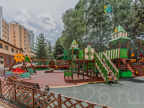 Санаторий «Солнечный» г. Кисловодск. Детская площадка
